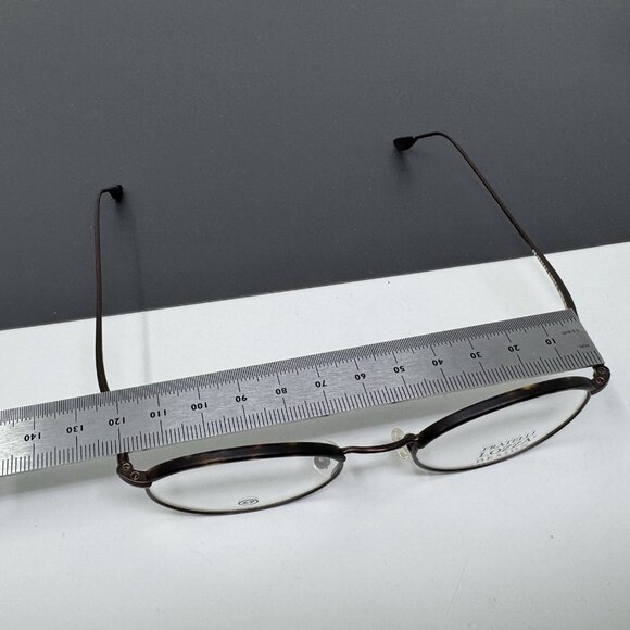 FRATELLI LOZZA Moho Eyeglasses 47 [] 17-140 Matte Tortoise Copper - Picture 5 of 8